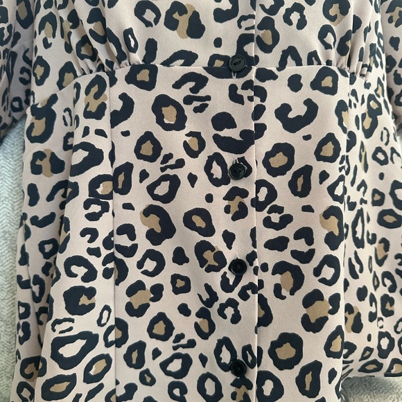 Sanctuary leopard print button top - Picture 6 of 6